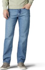Men's Regular Fit Straight Leg Jean