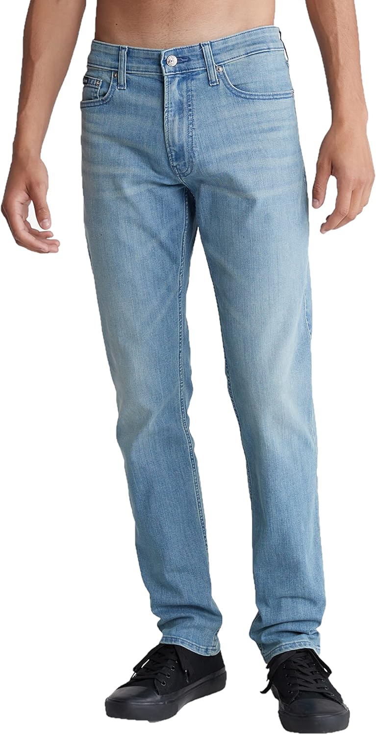 81RZB48HyL._AC_SL1500_.jpg Men's Slim High Stretch Jeans - Image 1